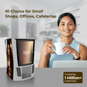 ATLANTIS COMPACT 2-Lane Hot Beverage Dispenser | Perfect for Small Spaces | Energy-Efficient, Cost Effective Solution Hover Image