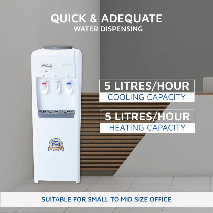 ATLANTIS FROSTY PLUS (Hot, Normal & Cold) Floor Standing Water Dispenser-3 Taps